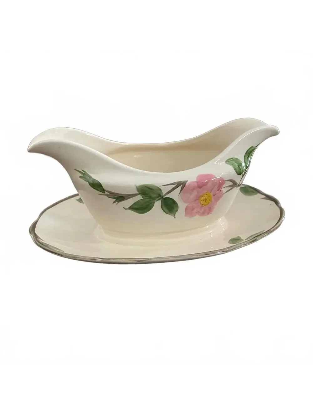 Franciscan Desert Rose Gravy Sauce Dish
